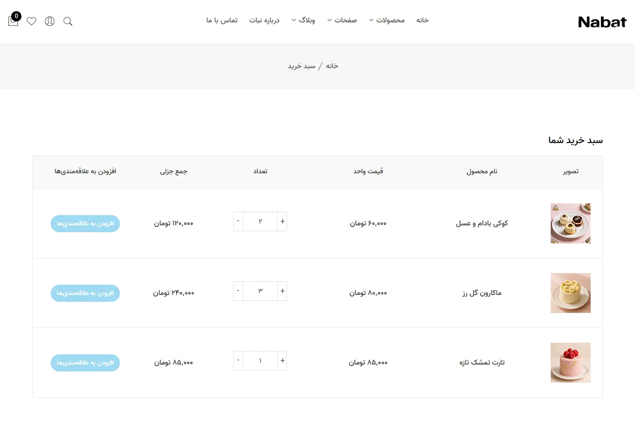 فروشگاه شیرینی نبات
